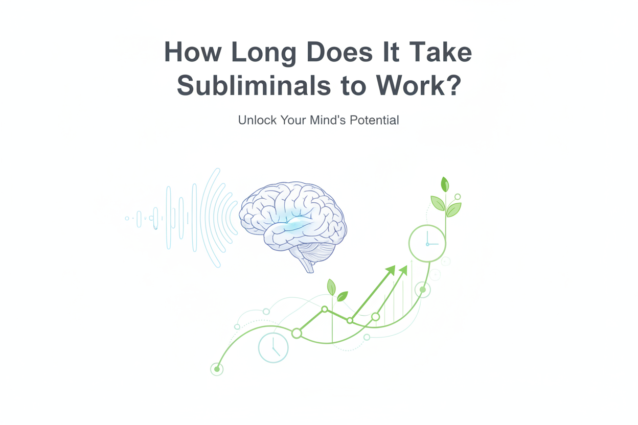 How Long Does It Take Subliminals to Work?