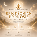 Deep Sleep & Night Calm Ericksonian Hypnosis for Overthinking Minds