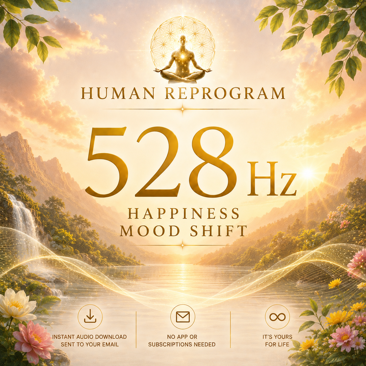Happiness Mood Shift 528 Hz