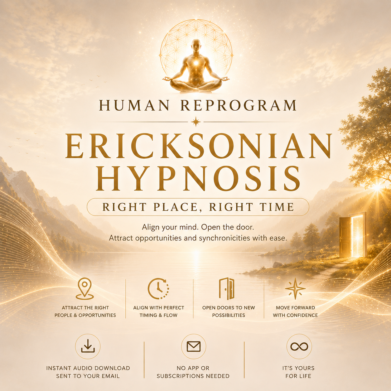 Right Place, Right Time Ericksonian Hypnosis