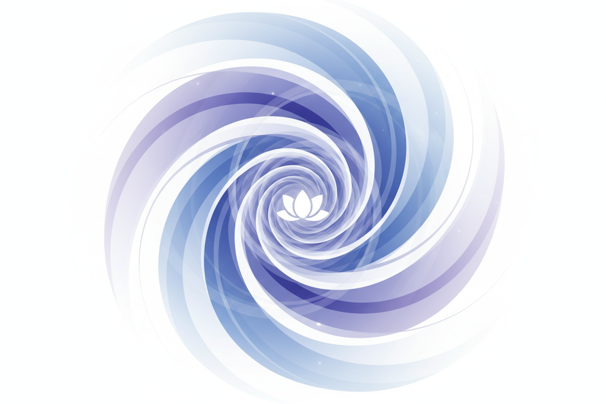 Anxiety & Calm Ericksonian Hypnosis. White background