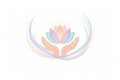 Infertility & IVF Hypnosis for Emotional Support. White background
